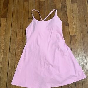 HALARA Pink Slip Dress